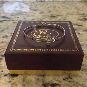 Ronaldo Jesus Loves Me Gold and Silver Bracelet.